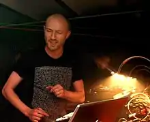 Paul Kalkbrenner in Magdeburg, Germany in 2007