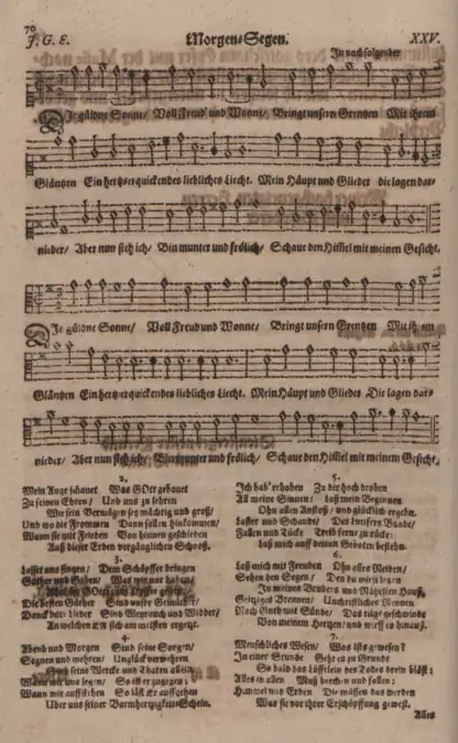 First edition, p.&nbsp;70, soprano and alto, stanzas 1 and 8 to 12