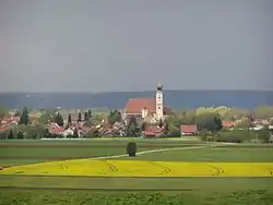 Pfaffenhausen seen from the south