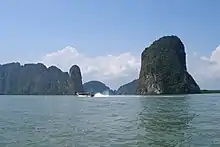 Image 52Islands of Phang Nga Bay (from List of islands of Thailand)