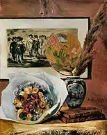 Pierre-Auguste Renoir, Nature morte au bouquet (1871), 73.7 × 59.1&nbsp;cm.