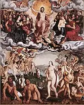 Last Judgement, 1551, 229 cm × 180.5 cm, Groeningemuseum, Brugge, Belgium