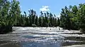 Pine Point Rapids downstream of Betula Lake