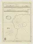 Plan of port San Pio Quinto on the island Camiguing, one of the Babuyanes, 1791