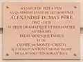 Alexandre Dumas lived in the street from 1829 to 1831.