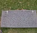 Memorial plaque
