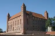 Teutonic Knights' castle in Gniew