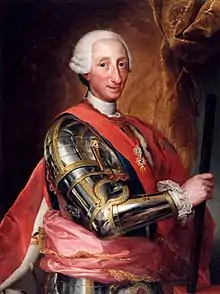 Portrait of Charles circa 1761