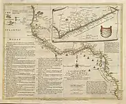 Map of the Coast of Africa from Cape Blanco to the Coast of Angola, 1753