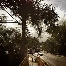 PR-19 south between Guaynabo and San Juan