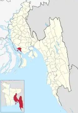 Location of Ramgati