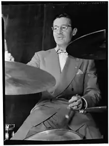 William P. Gottlieb's photograph of McKinley at the Hotel Commodore, New York, c. April 1946