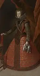 Retrato de la infanta María Ana de Austria (1630), by Felipe Diricksen, Portland Art Museum