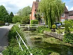 Image 1River Lambourn flowing through Eastbury, Berkshire (from Portal:Berkshire/Selected pictures)