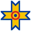 Marking used by Romanian Royal Air Force, and Romanian Royal Army from 1 May 1941 to 3 September 1944