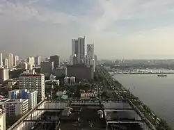 Aerial view of Malate