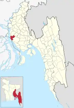 Location of Raipur
