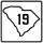 South Carolina Highway 19 Alternate marker