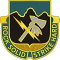 Special Troops Battalion, 2nd Infantry Division"Rock Solid, Strike Hard"