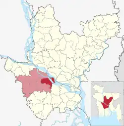 Location of Sadarpur