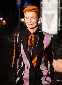 Photo of Sandy Powell at the Vienna International Film Festival in 2015.