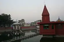 Sarasvati River and temple, Pehowa