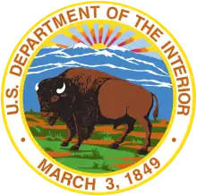 Seal of the United States Department of the Interior