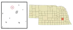 Location of Staplehurst, Nebraska