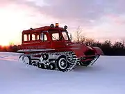 1972 Snow Trac ST4, powered by a 54&nbsp;hp VW flat-4 air-cooled engine