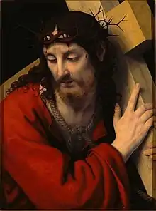 Christ carrying the cross, 1513, oil on panel, 45,5 x 34 cm, Nantes, Musée des Beaux-Arts