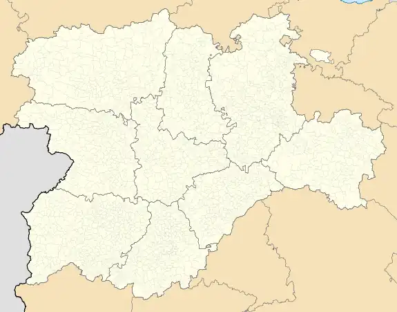 Poveda is located in Castile and León