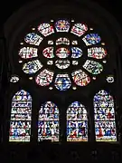 West window of St Michael's Church, Brighton (1895)