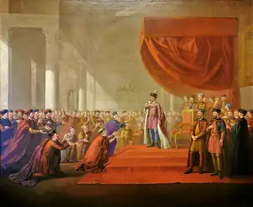 Stephen Bathory founding the Vilnius Academy