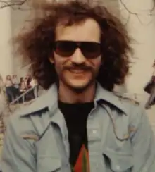 Steve Conliff at the Ohio Statehouse during his campaign for Governor of Ohio, 1978