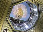 Dome interior depicting the Ascension of Jesus