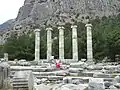 Image 4The Temple of Athena at Priene, an ancient site near Turunçlar in Aydın province.