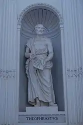 Image 6A statue of peripatetic philosopher and botanist Theophrastus at the Palermo Botanical Gardens.