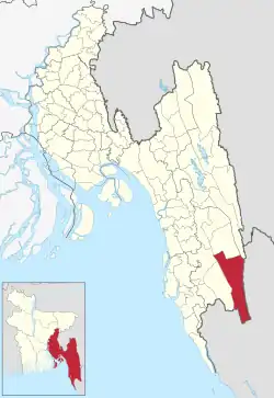 Location of Thanchi