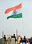 Ordnance Clothing Factory Shahjahanpur supplies the Indian National Flag hoisted by the Prime Minister of India on the Independence Day at the Red Fort in New Delhi