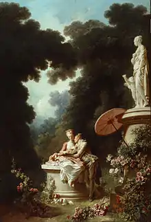 Jean-Honoré Fragonard, The Progress of Love - Love Letters, 1771-1772