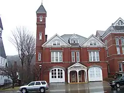 Fire Station, Thomaston, 1882.