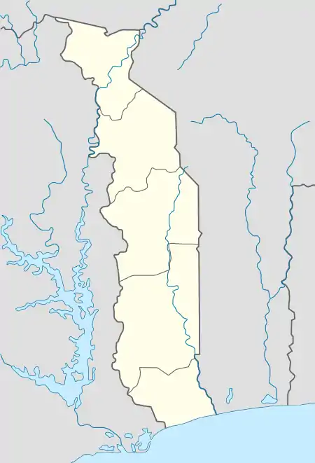 Tchamba is located in Togo