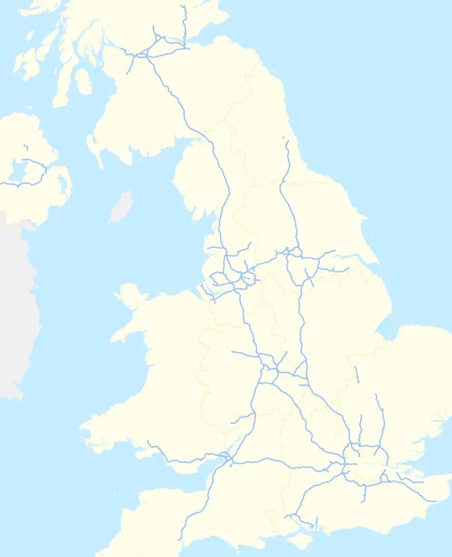 Woolley Edge Services is located in UK motorways
