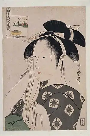 Kōmei Bijin Rokkasen version without eyebrows