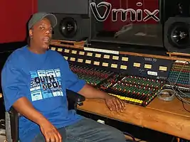 at DJ U-Neek’s Green Giant Studios 2008