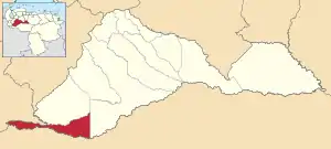 Location in Barinas