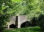 Packhorse bridge 75&nbsp;m south east of The Old Vicarage