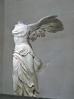 The Winged Victory of Samothrace; 200–190 BC; Parian marble; 244&nbsp;cm