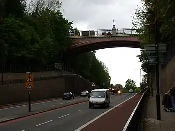 Image 23Hornsey Lane Bridge, Archway, more commonly known as "Suicide Bridge".