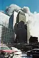 WTC 7 as seen from behind the Verizon Building.